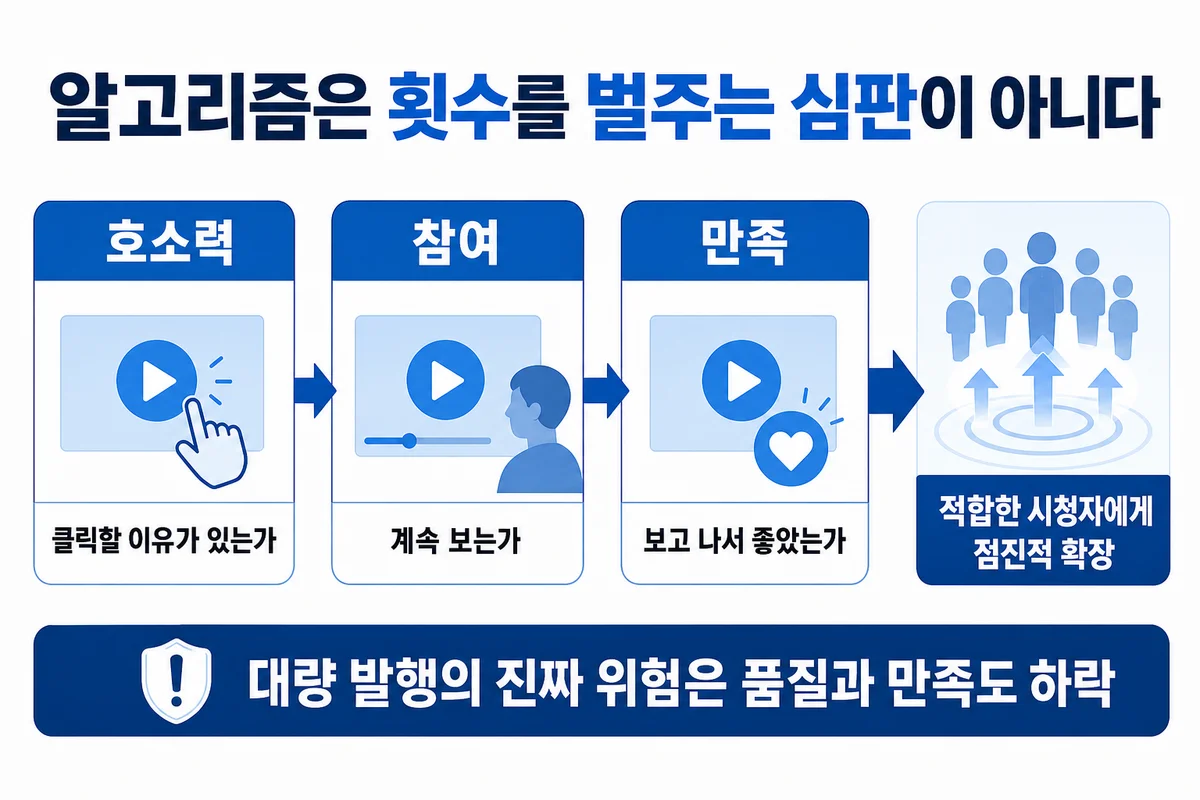 추천 시스템의 호소력 참여 만족 신호