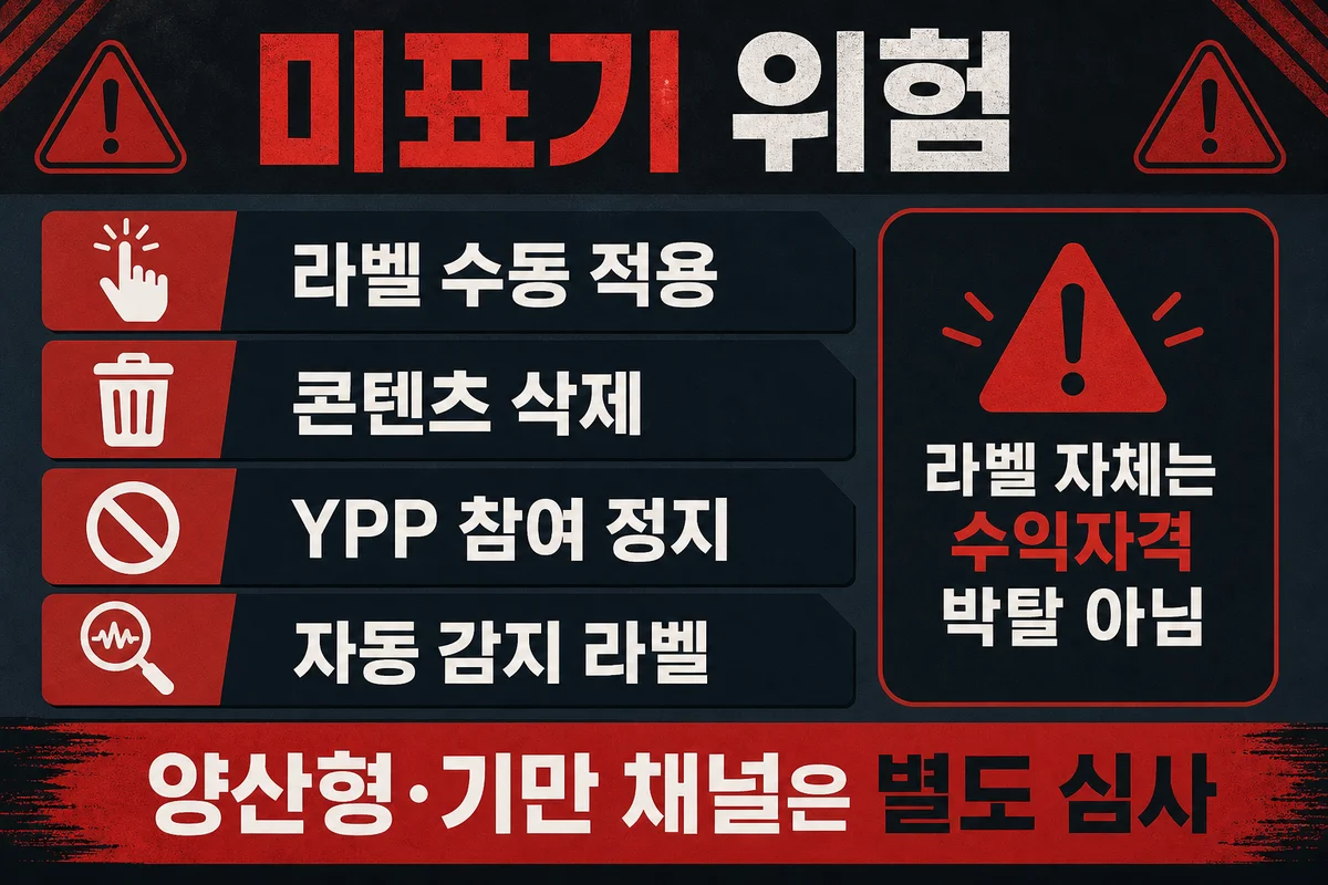 AI 미표기 제재 위험