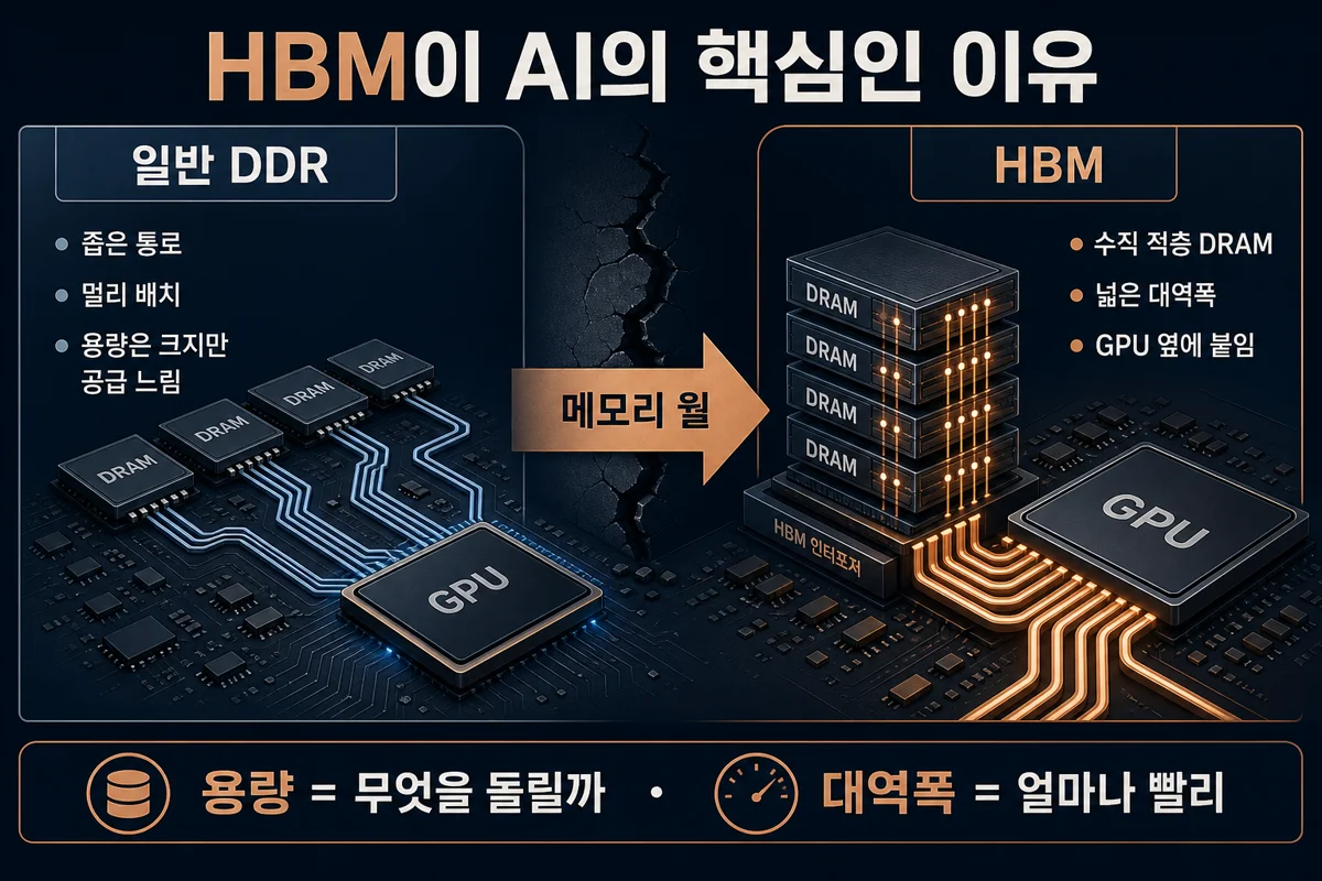 HBM이 AI의 핵심인 이유