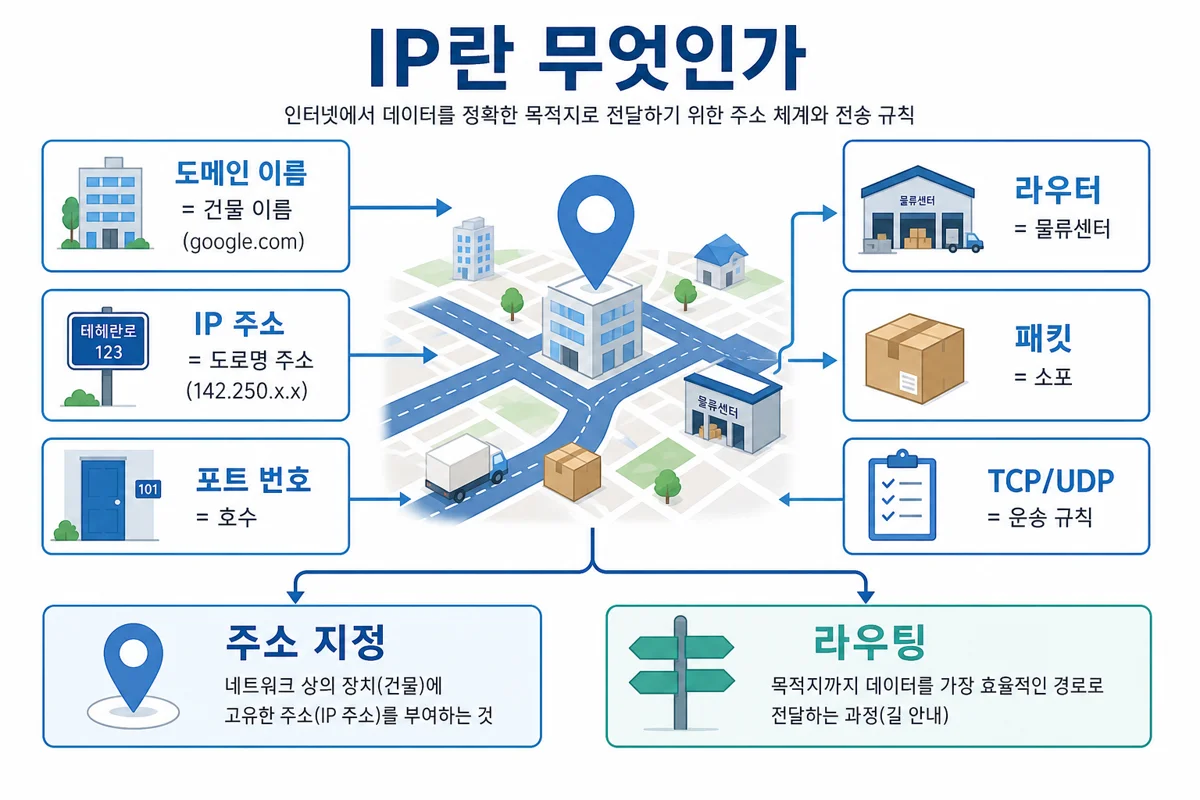 IP 역할 비유