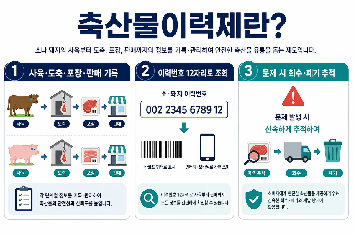 축산물이력제란