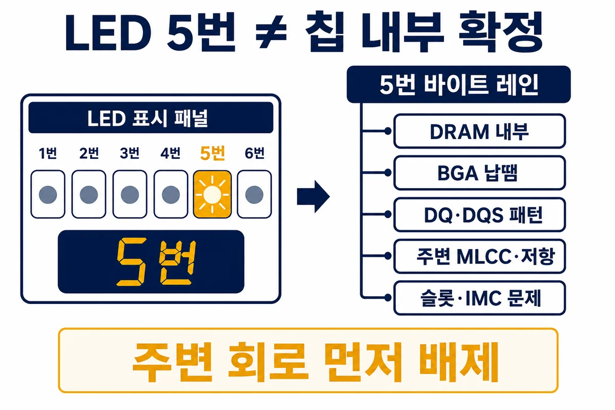 LED 바이트 레인