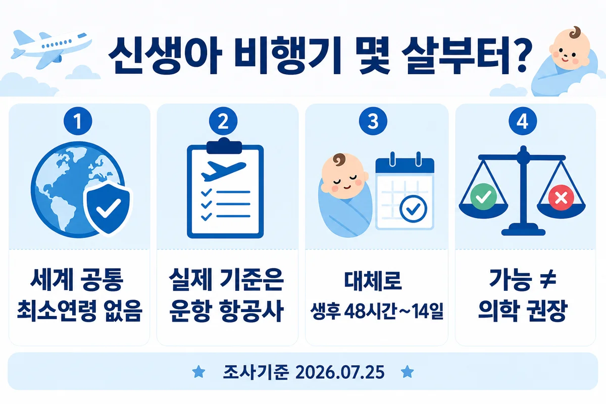 신생아 비행기 몇 살부터 핵심 정리