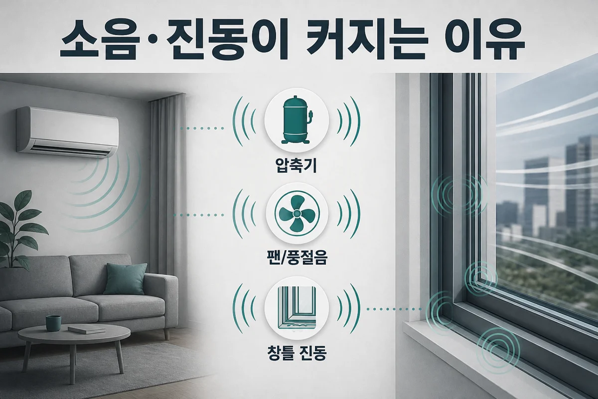 소음 원인 인포