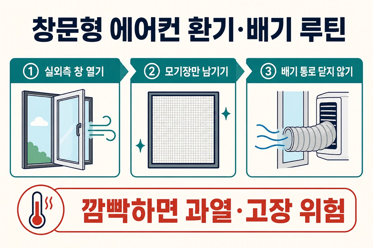 환기·배기 루틴 인포