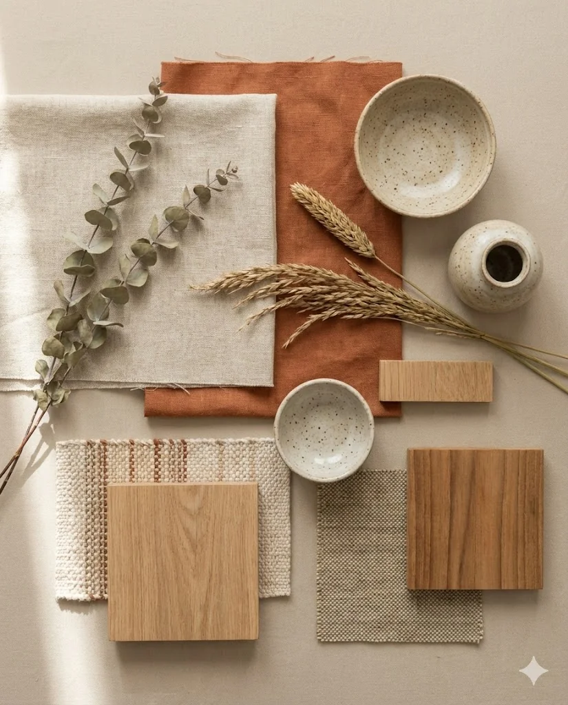 A curated collection of lifestyle elements