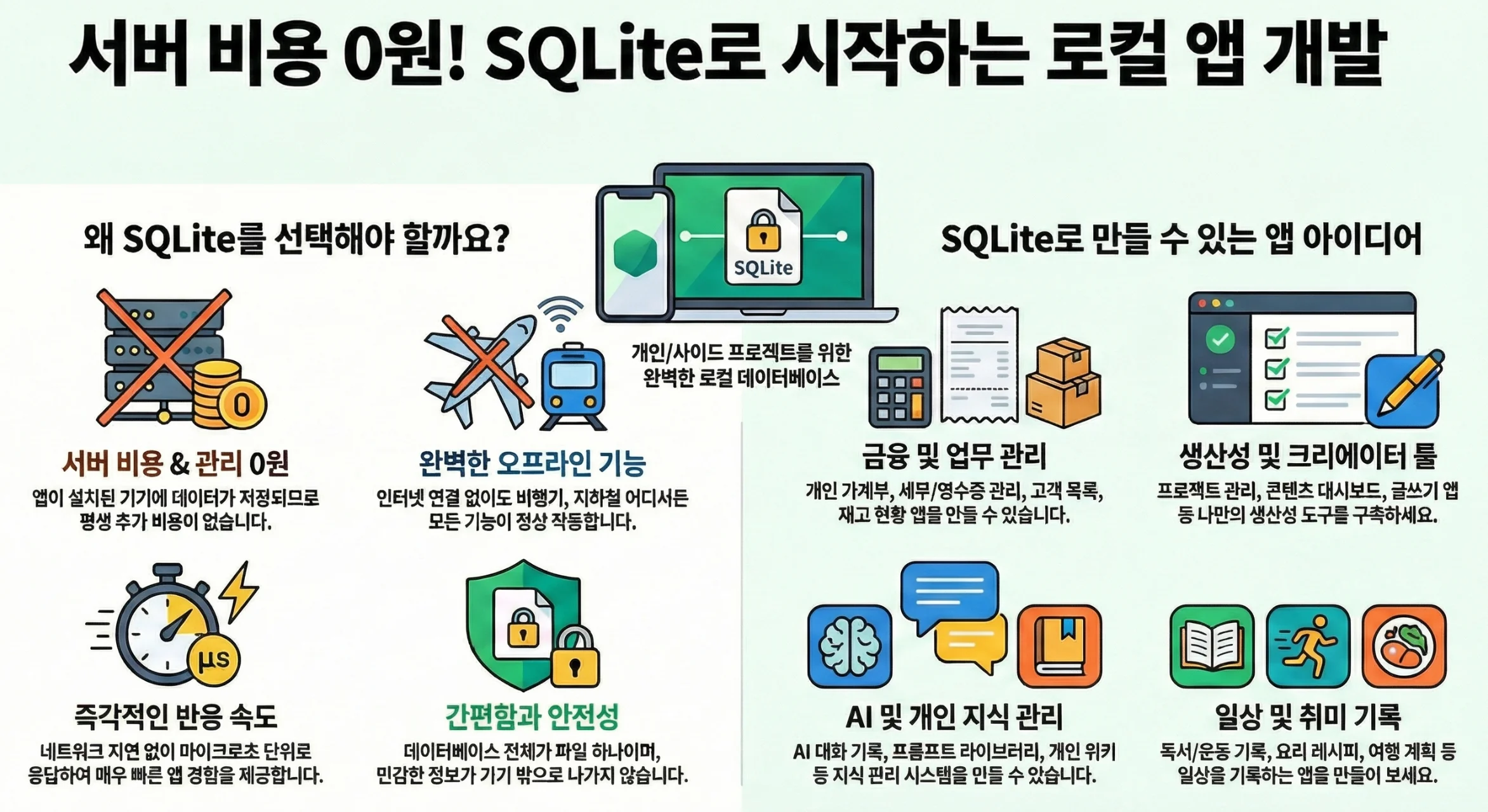 로컬 데이터베이스 SQLite