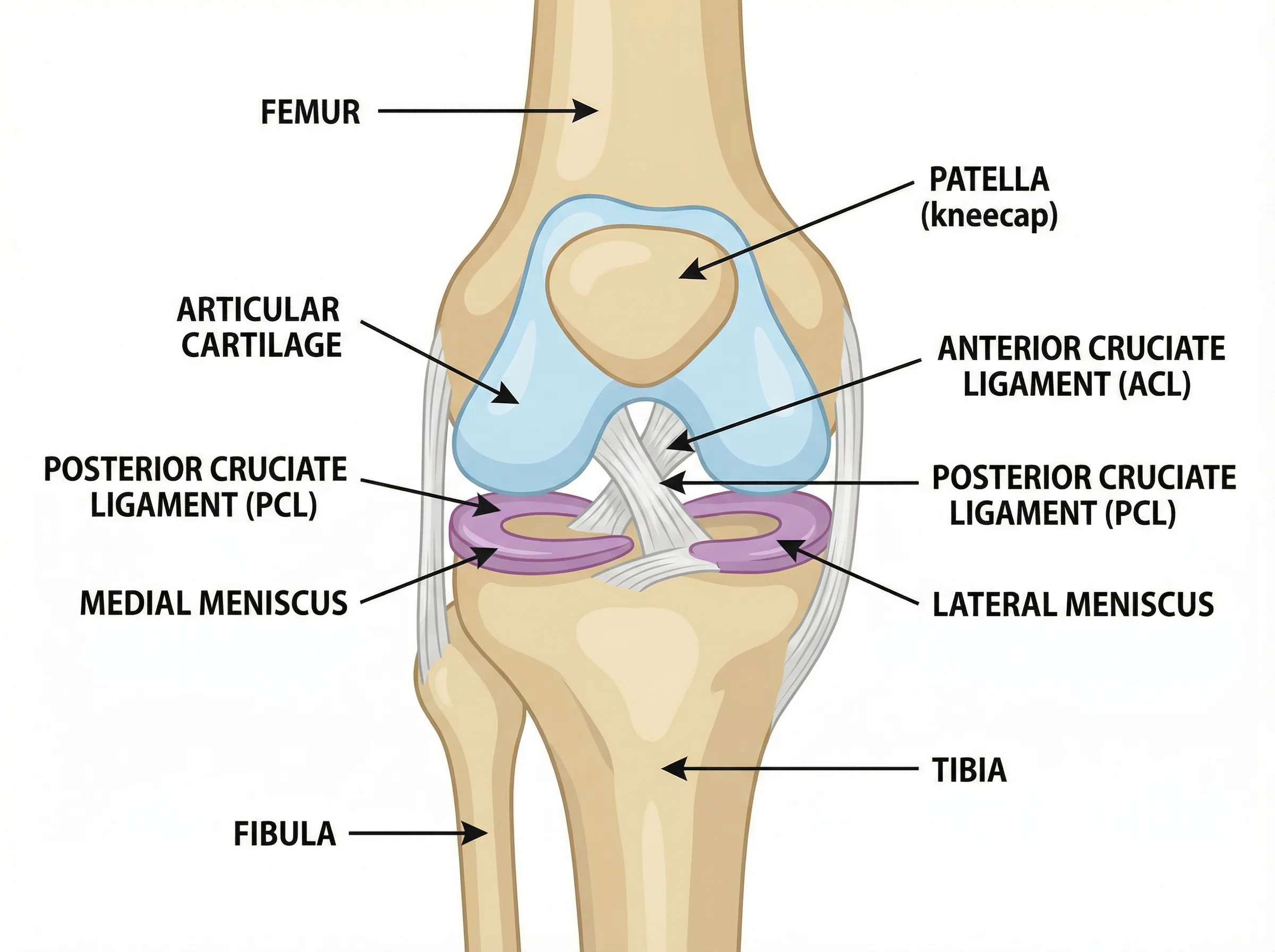 the human knee joint