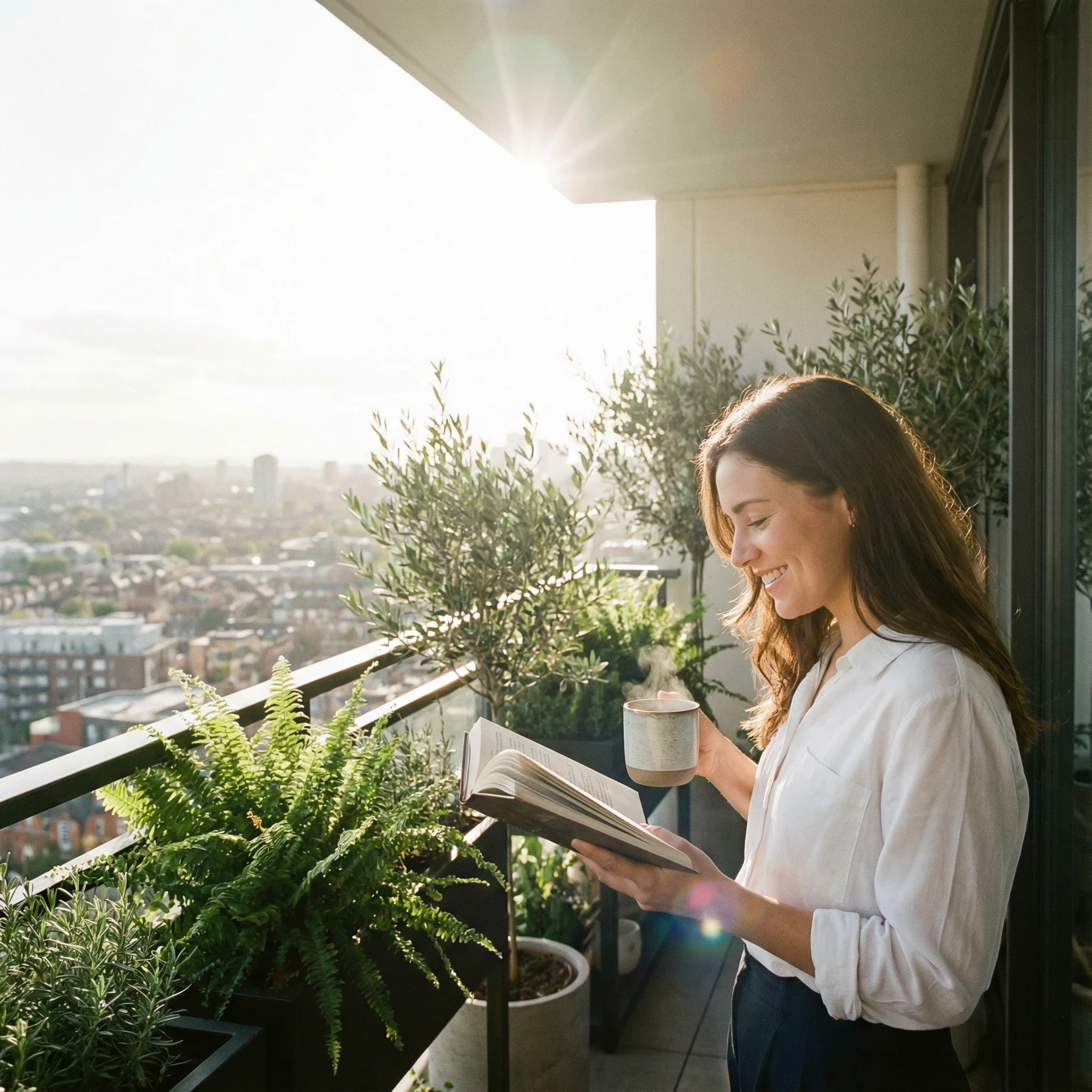 A young professional woman
