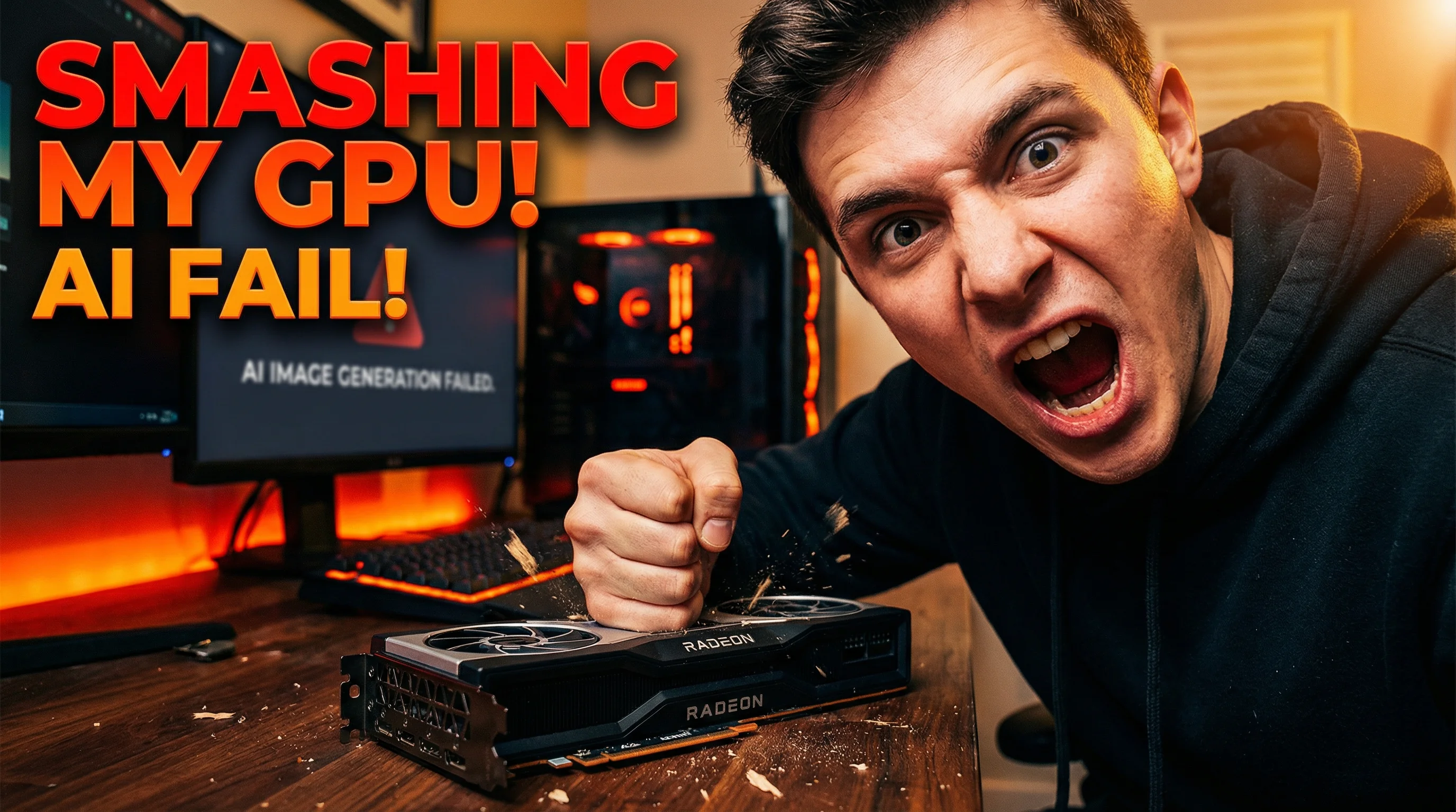 AMD GPU 분노에 찬 아저씨