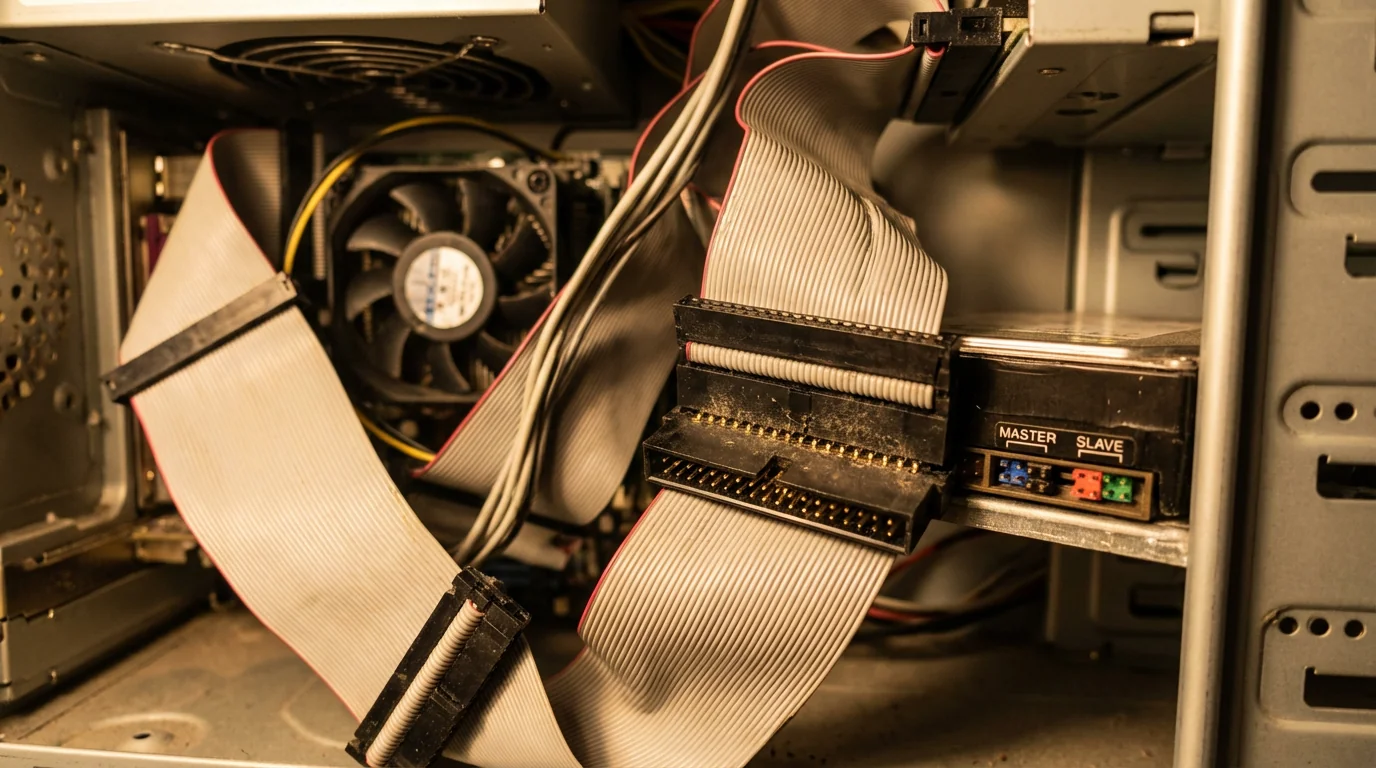 IDE 케이블 모습 PATA