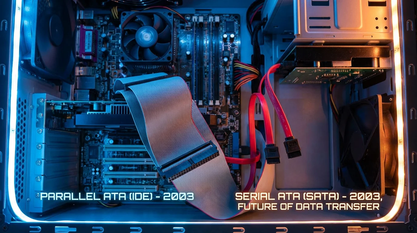 IDE vs SATA 케이블