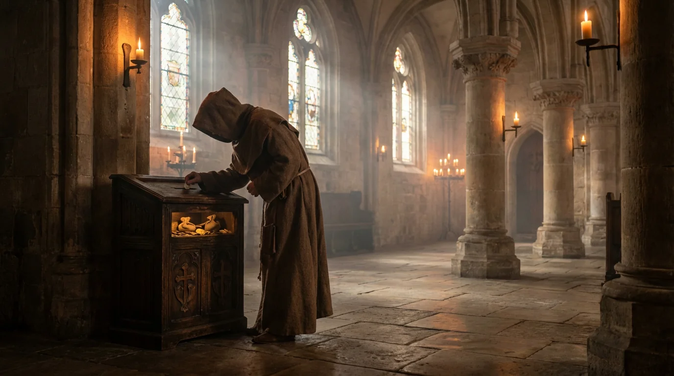 박싱데이 유래설 1: 교회의 헌금함(Alms Box) 전통