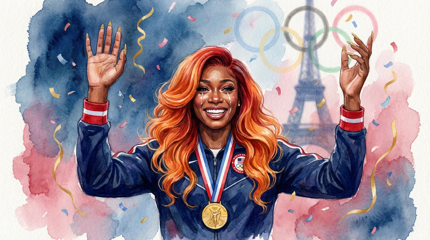 샤캐리 리처드슨 2024년 파리 올림픽 금메