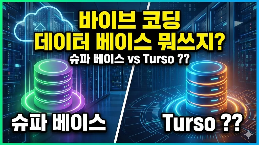 바이브-코딩-데이터베이스-종류와-선택-기준 슈파베이스 vs Turso